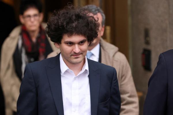 Sam Bankman-Fried leaves federal court in Manhattan on Jan. 3, 2023.