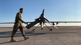 US co<em></em>ntractor dies during drone a<em></em>lert on Iraqi ba<em></em>se – Pentagon