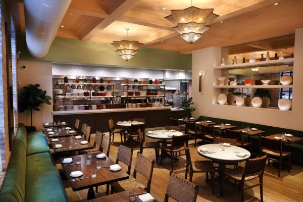 The interior of Sifr in Chicago's River North neighborhood.