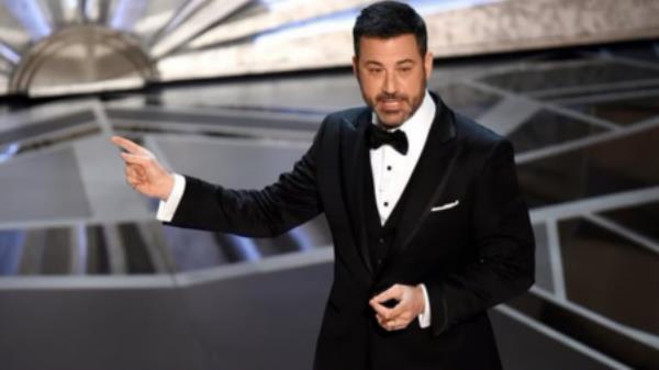 Late-night comedian Jimmy Kimmel hosting Oscars. Photo: BSS/AFP