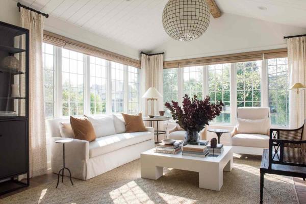 modern organic livingroom