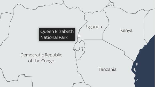 Queen Elizabeth Natio<em></em>nal Park in Uganda