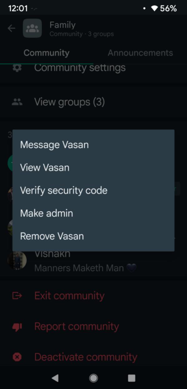 WhatsApp Community