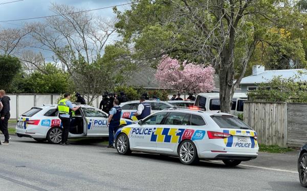 Police chase in Greytown on 23 September 2024.